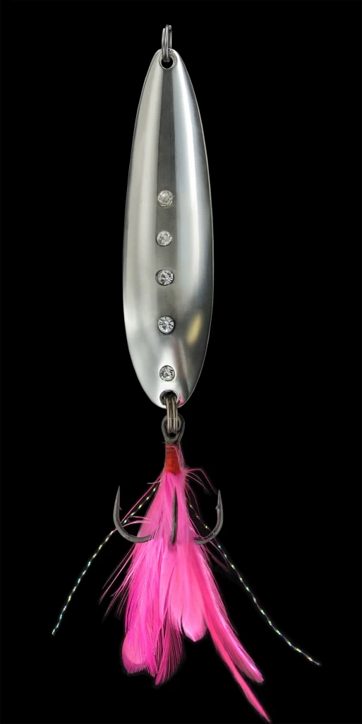 Jenzi Phantom-F Blinker Diamond L Silver/Silver Spoon 5 Jenzi Phantom-F Blinker Diamond L Silver/Silver Spoon - Image 3