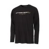 Savage Gear Signature Logo Long Sleeve T-Shirt Black Caviar