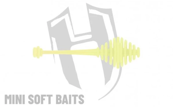 Herakles Mini Soft Baits Ringo Tail Cheese 50mm 3 Herakles Mini Soft Baits Ringo Tail Cheese 50mm