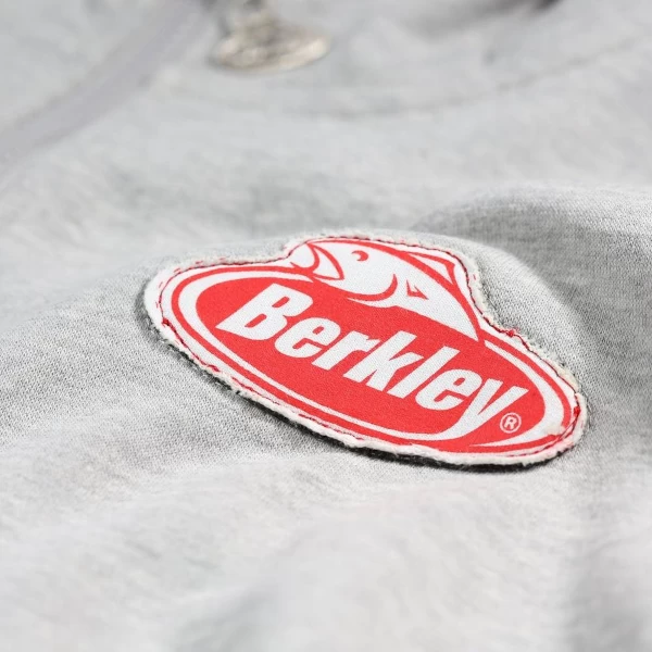 Berkley 21SS Zipped Hoody Grey 7 Berkley 21SS Zipped Hoody Grey - Image 5