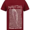 Navitas Joy Tee Burgundy T-Shirt