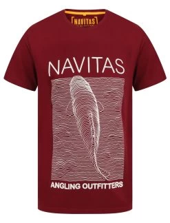 Navitas Joy Tee Burgundy T-Shirt