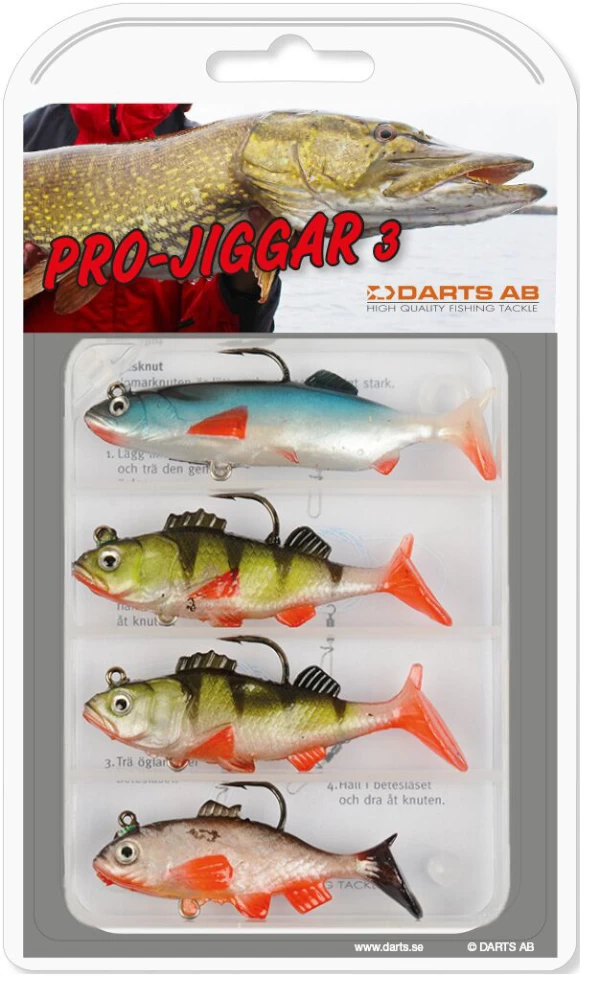 Darts Pro Jiggar Set With 4 Soft Baits 5 Darts Pro Jiggar Set With 4 Soft Baits - Image 3