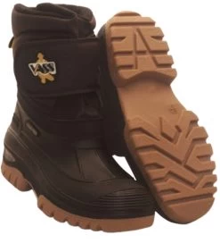Vass Fleece Lined Boot With Velcro Strap