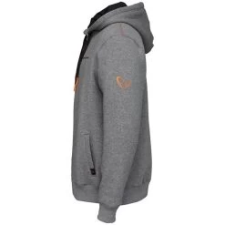 Savage Gear Classic Zip Hoodie Grey Melange -Sports-Fishing Equipment 546d53db35deb8ce