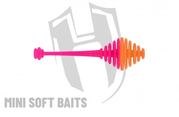 Herakles Mini Soft Baits Ringo Tail Cheese 50mm 6 Herakles Mini Soft Baits Ringo Tail Cheese 50mm - Image 4