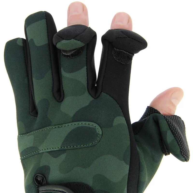 NGT Neoprene Camo Gloves 7 NGT Neoprene Camo Gloves - Image 5