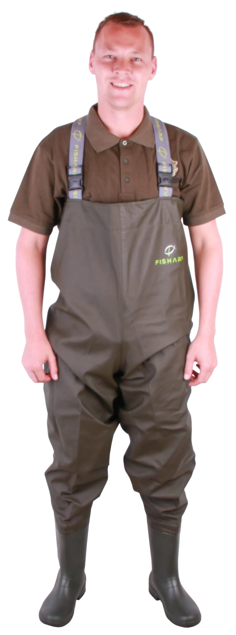 Fisharp Lightweight Chest Waders Olive 3 Fisharp Lightweight Chest Waders Olive