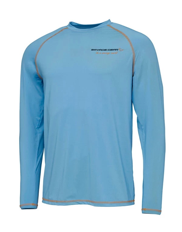 Savage Gear Salt Aqua UV Long Sleeve T-Shirt 3 Savage Gear Salt Aqua UV Long Sleeve T-Shirt