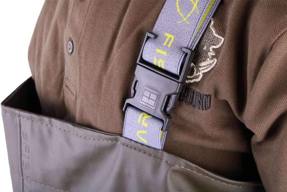 Fisharp Lightweight Chest Waders Olive 4 Fisharp Lightweight Chest Waders Olive - Image 2