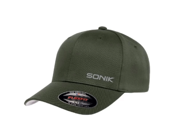 Sonik Flexfit Olive Cap 3 Sonik Flexfit Olive Cap