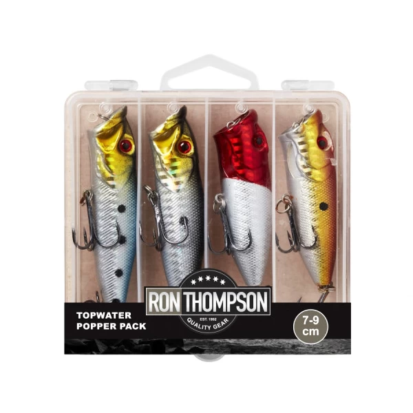 Ron Thompson Topwater Popper Pack In Box - 4pcs 3 Ron Thompson Topwater Popper Pack In Box - 4pcs