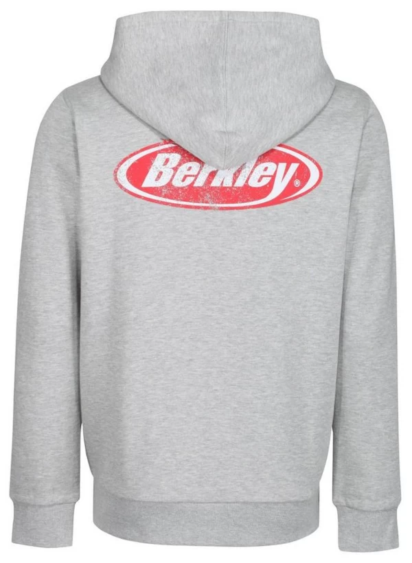 Berkley 21SS Zipped Hoody Grey 4 Berkley 21SS Zipped Hoody Grey - Image 2