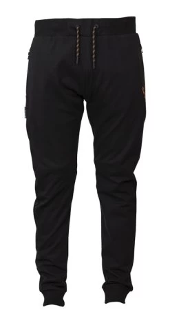Fox Collection Black Orange Lightweight Joggers