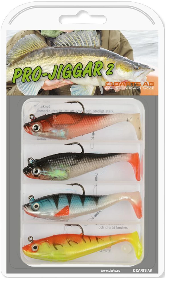 Darts Pro Jiggar Set With 4 Soft Baits 4 Darts Pro Jiggar Set With 4 Soft Baits - Image 2