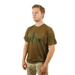 Tactic Carp T-shirt 'Keep On Catching' Green