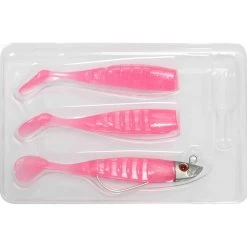 Yamashiro Gadida Soft Minnow (1 Offset Jighead, 3 Bodies) -Sports-Fishing Equipment cb6e1df8bb0fc396