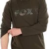 Fox Khaki/Camo Long Sleeve T-Shirt -Sports-Fishing Equipment d29c8df9f3b83813