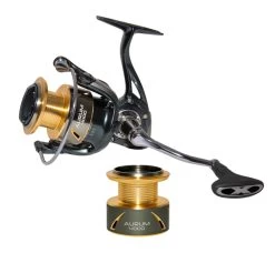 Ultimate Aurum Spinning Reel + Spare Spool -Sports-Fishing Equipment de39cc9d78171e73